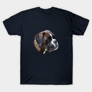 Boxer A Beautiful Brindle Boxer Head T-Shirt